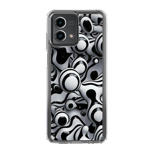 Abstract Art Black White Motorola Moto G Stylus 5G 2023 Case