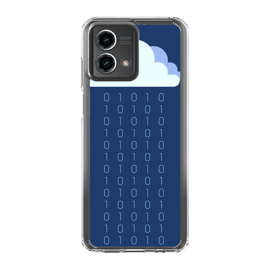 Abstract Binary Minimalist Motorola Moto G Stylus 5G 2023 Case
