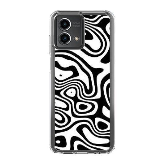 Abstract Black and White Background Motorola Moto G Stylus 5G 2023 Case