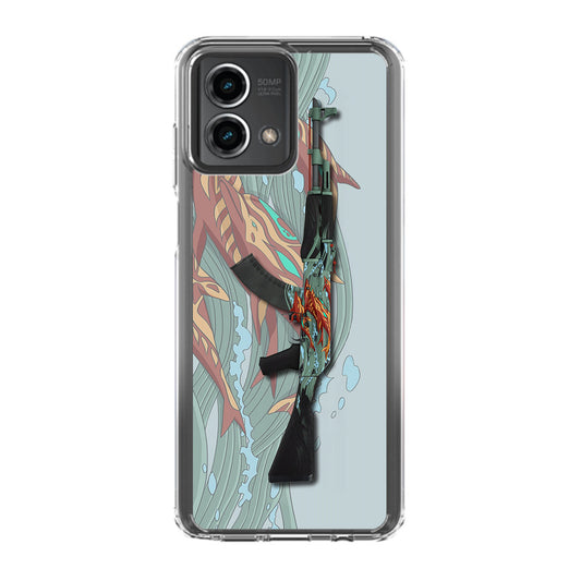 AK-47 Aquamarine Revenge Motorola Moto G Stylus 5G 2023 Case
