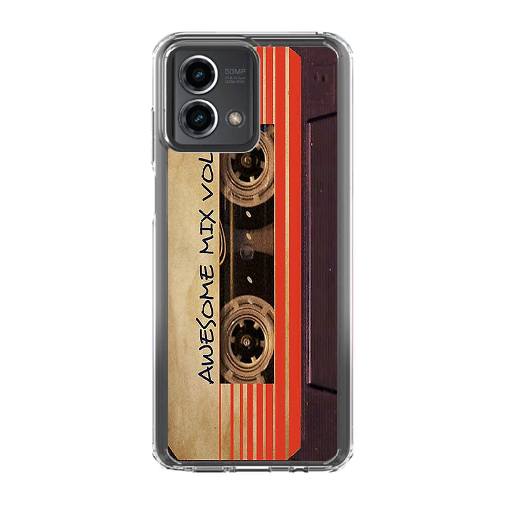 Awesome Mix Vol 1 Cassette Motorola Moto G Stylus 5G 2023 Case