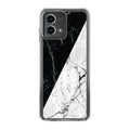 B&W Marble Motorola Moto G Stylus 5G 2023 Case