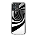 Black and White Twist Motorola Moto G Stylus 5G 2023 Case