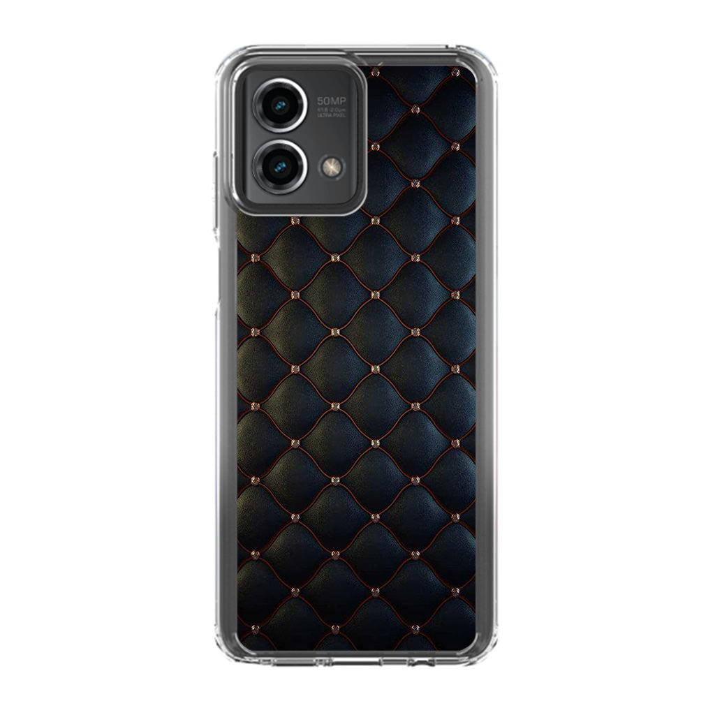 Black Royal Pattern Motorola Moto G Stylus 5G 2023 Case