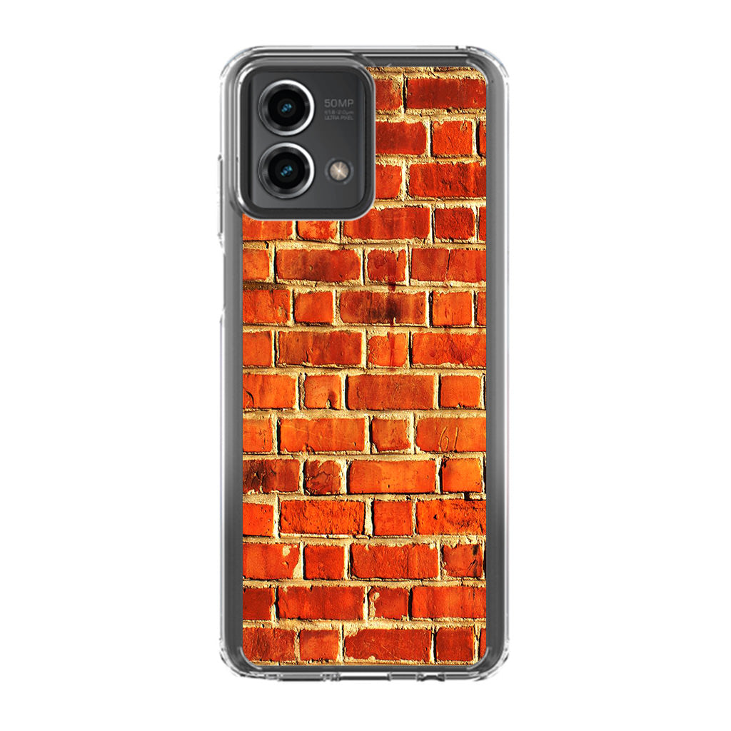 Brick Wall Pattern Motorola Moto G Stylus 5G 2023 Case