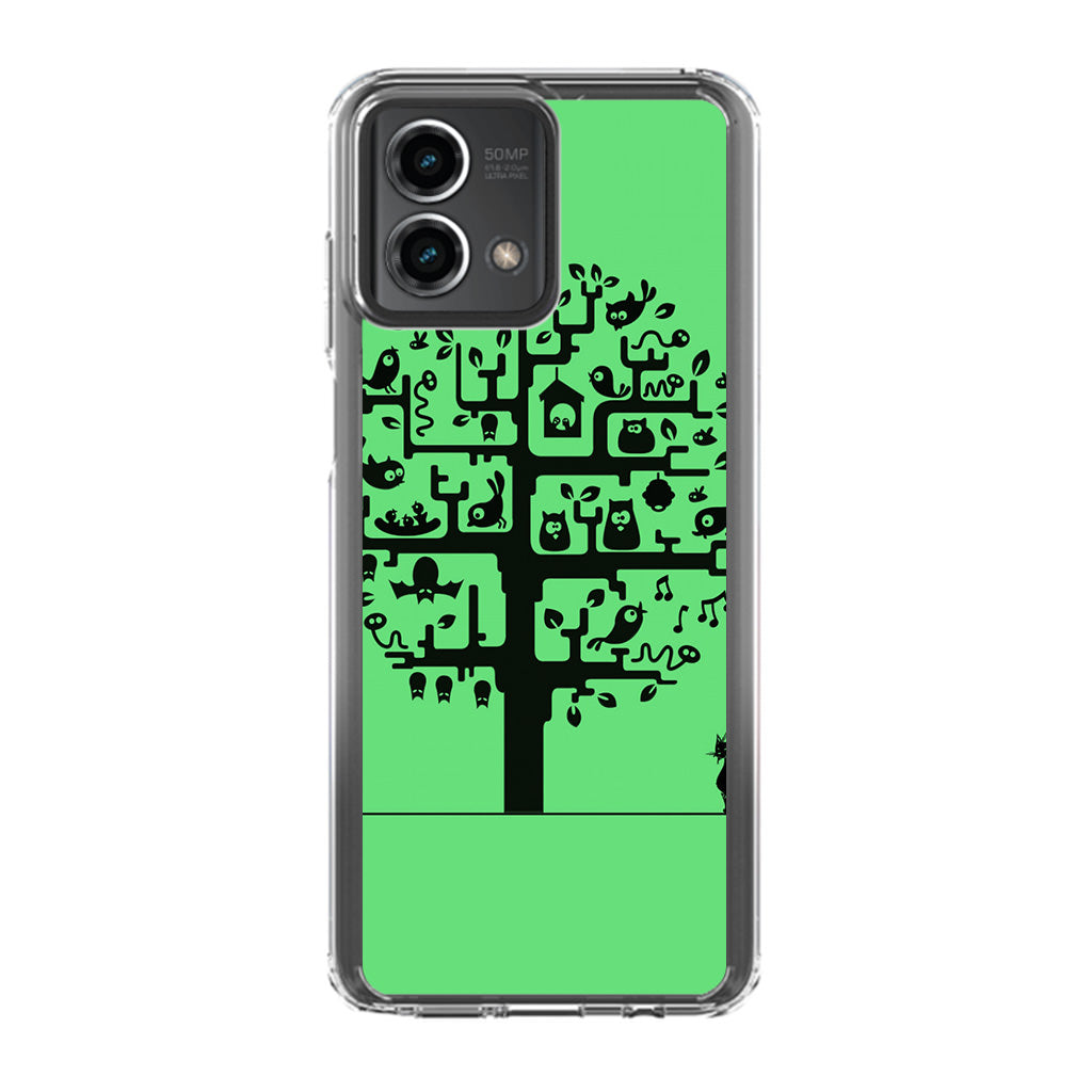 Cat Tree Motorola Moto G Stylus 5G 2023 Case