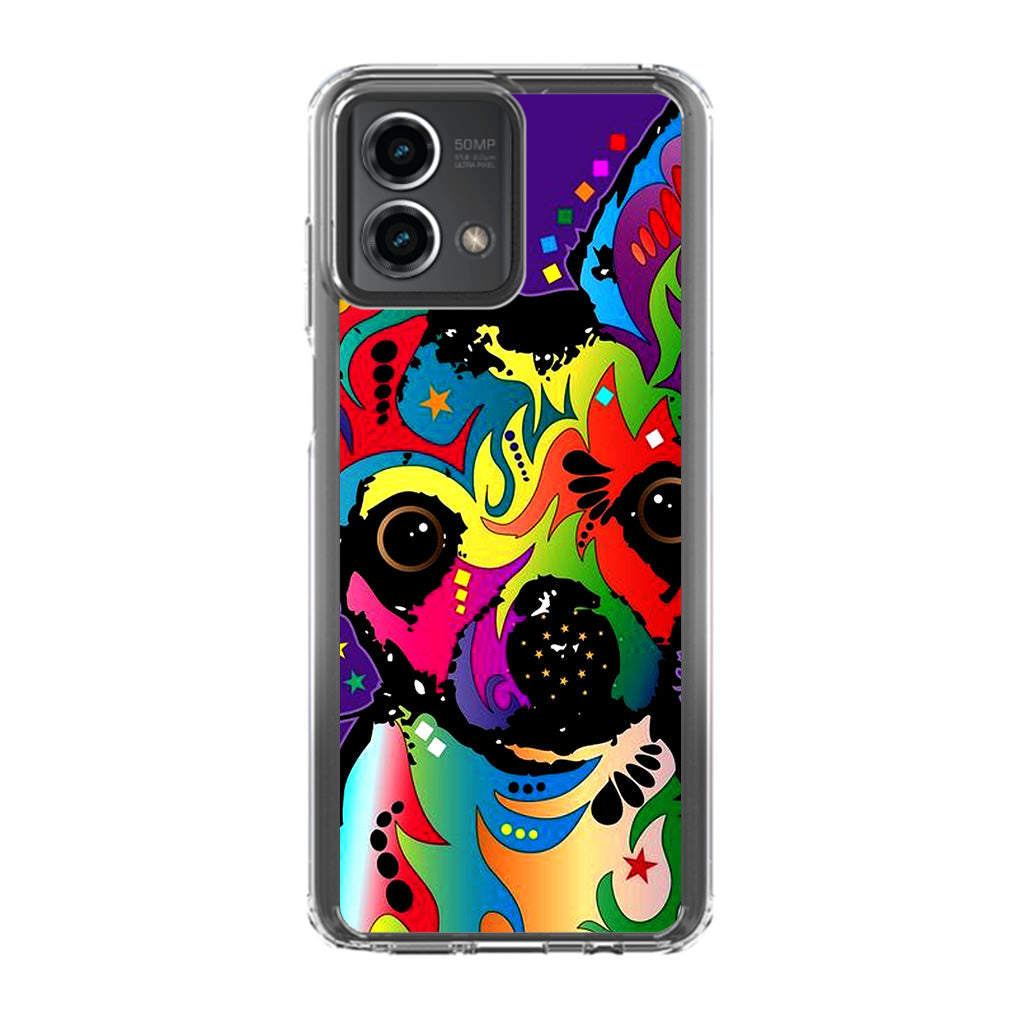 Colorful Chihuahua Motorola Moto G Stylus 5G 2023 Case