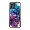 Colorful Dust Art on White Motorola Moto G Stylus 5G 2023 Case
