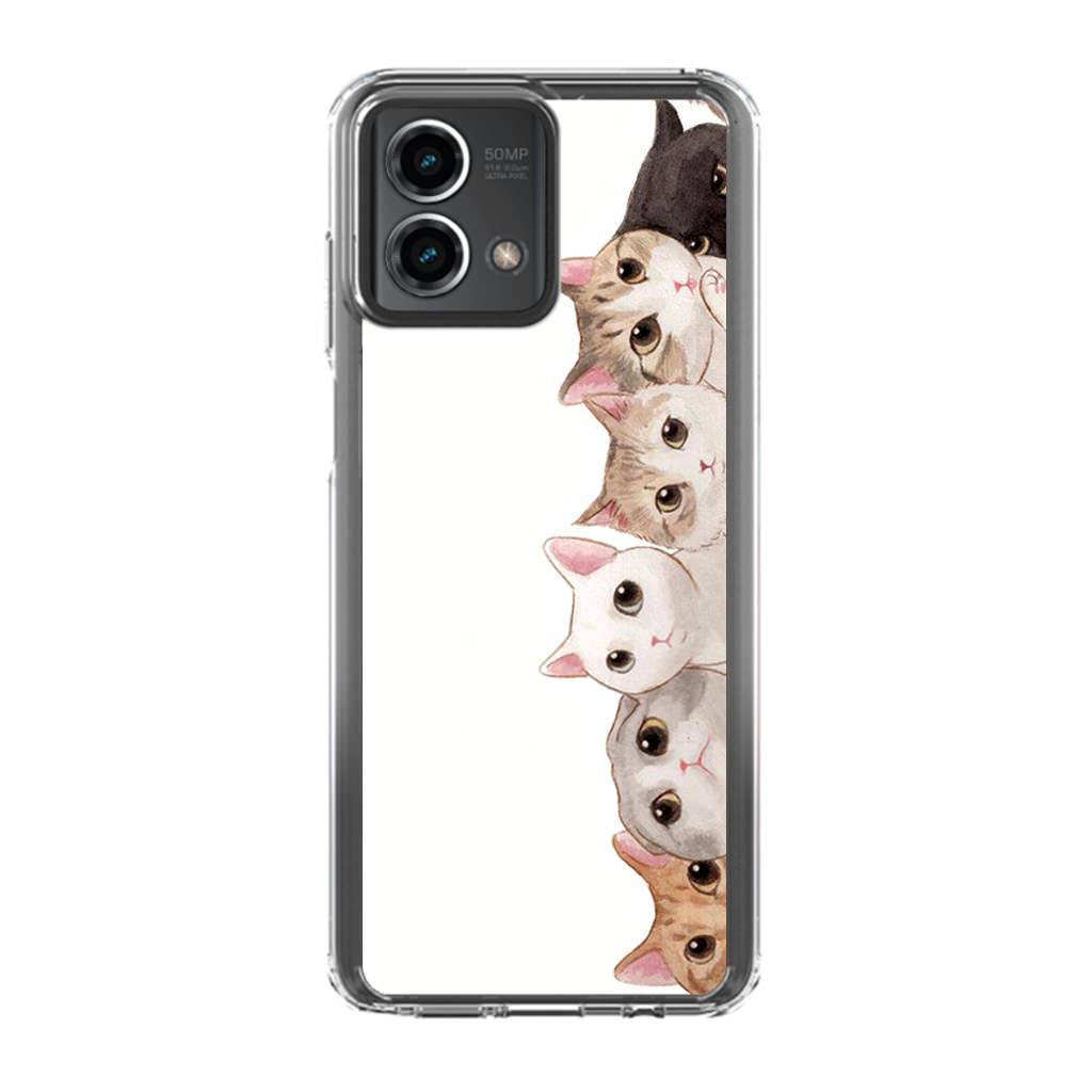 Cute Cats Vertical Motorola Moto G Stylus 5G 2023 Case