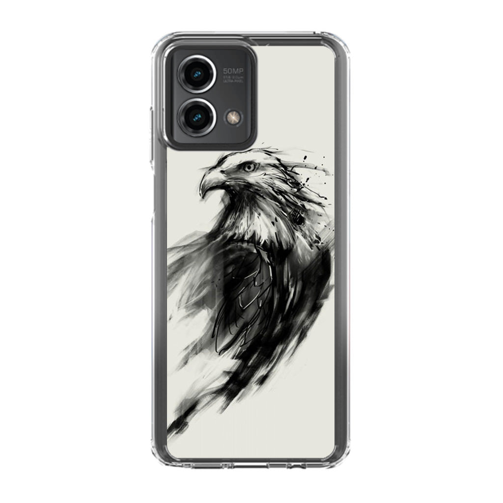 Eagle Art Black Ink Motorola Moto G Stylus 5G 2023 Case