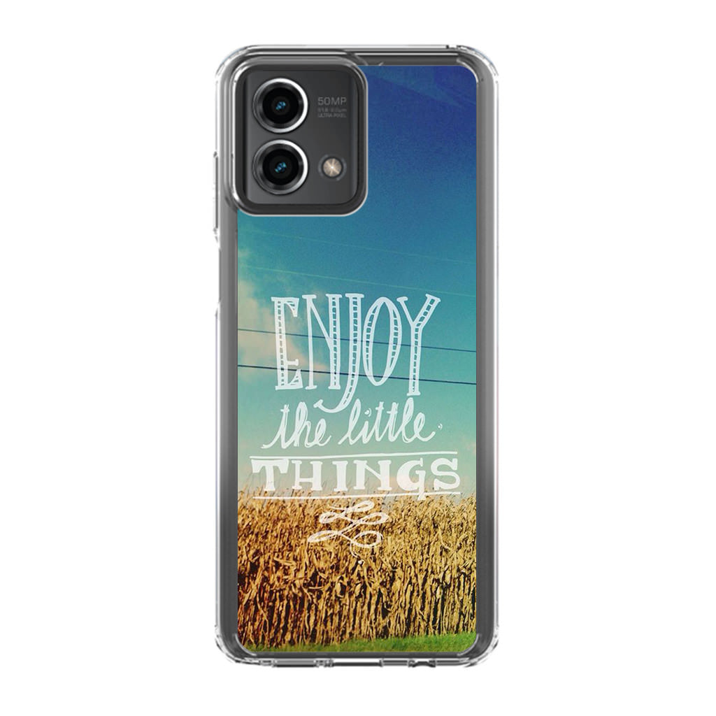 Enjoy The Little Things Motorola Moto G Stylus 5G 2023 Case