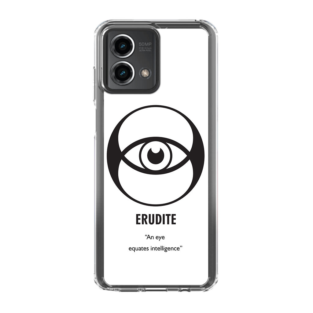 Erudite Divergent Faction Motorola Moto G Stylus 5G 2023 Case