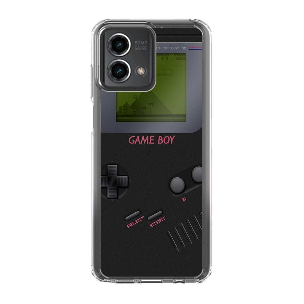 Game Boy Black Model Motorola Moto G Stylus 5G 2023 Case
