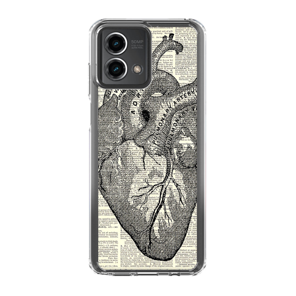 Heart Book Art Motorola Moto G Stylus 5G 2023 Case