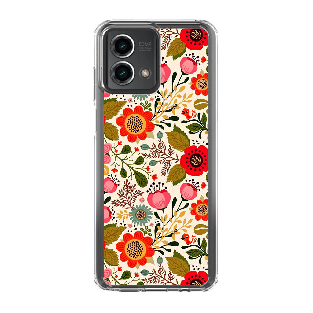Hello Spring Pattern Motorola Moto G Stylus 5G 2023 Case