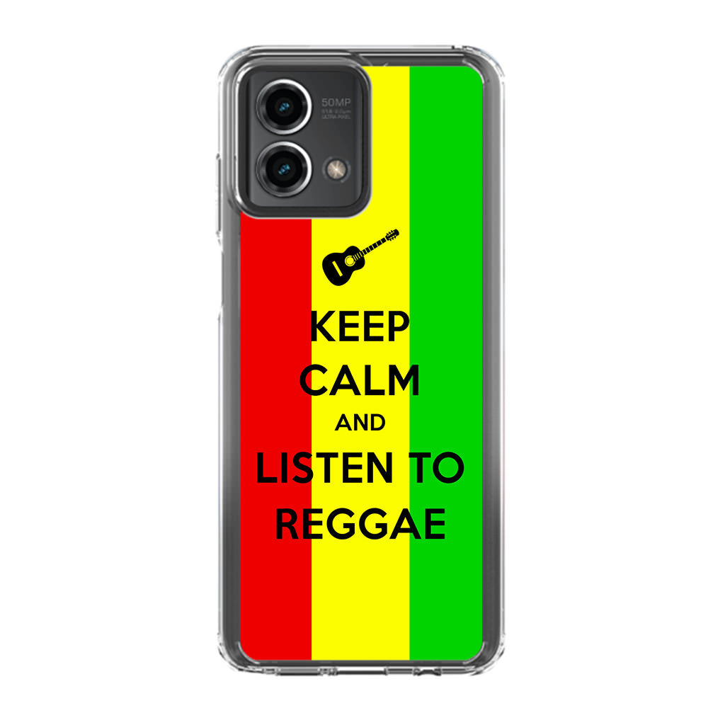 Keep Calm and Listen to Reggae Motorola Moto G Stylus 5G 2023 Case