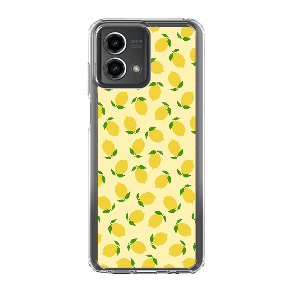 Lemons Fruit Pattern Motorola Moto G Stylus 5G 2023 Case