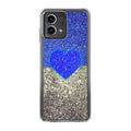 Love Glitter Blue and Grey Motorola Moto G Stylus 5G 2023 Case