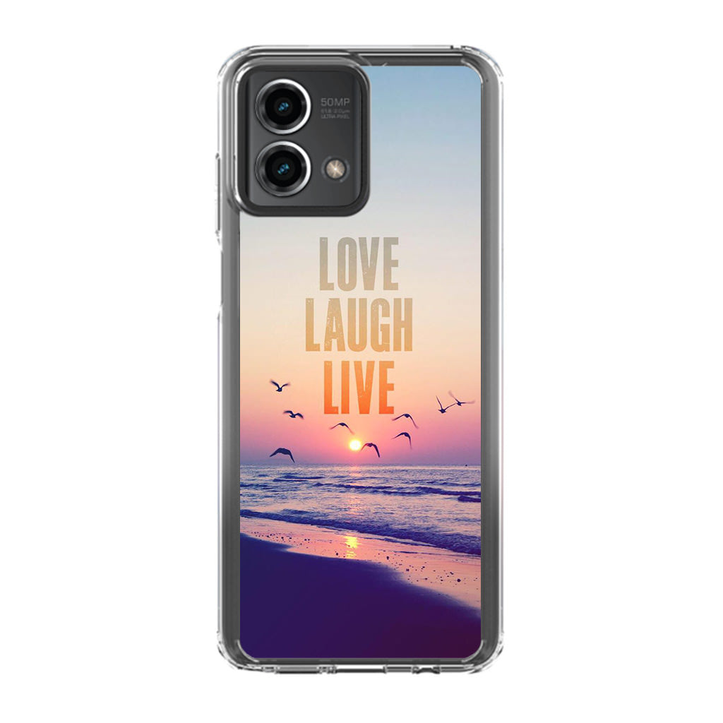 Love Laugh Live Motorola Moto G Stylus 5G 2023 Case