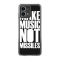 Make Music Not Missiles Motorola Moto G Stylus 5G 2023 Case