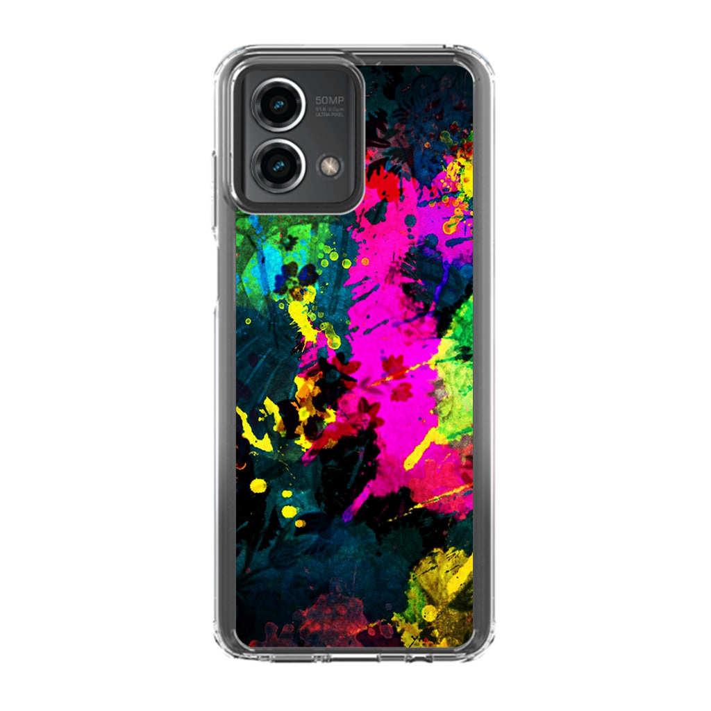 Mixture Colorful Paint Motorola Moto G Stylus 5G 2023 Case