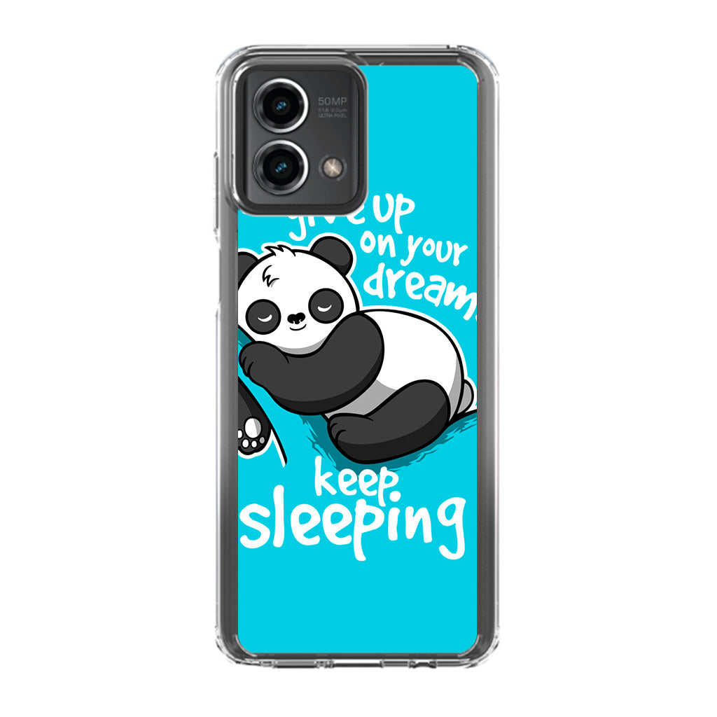 Panda Keep Sleeping Motorola Moto G Stylus 5G 2023 Case