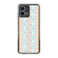 Peach Aztec Pattern Motorola Moto G Stylus 5G 2023 Case