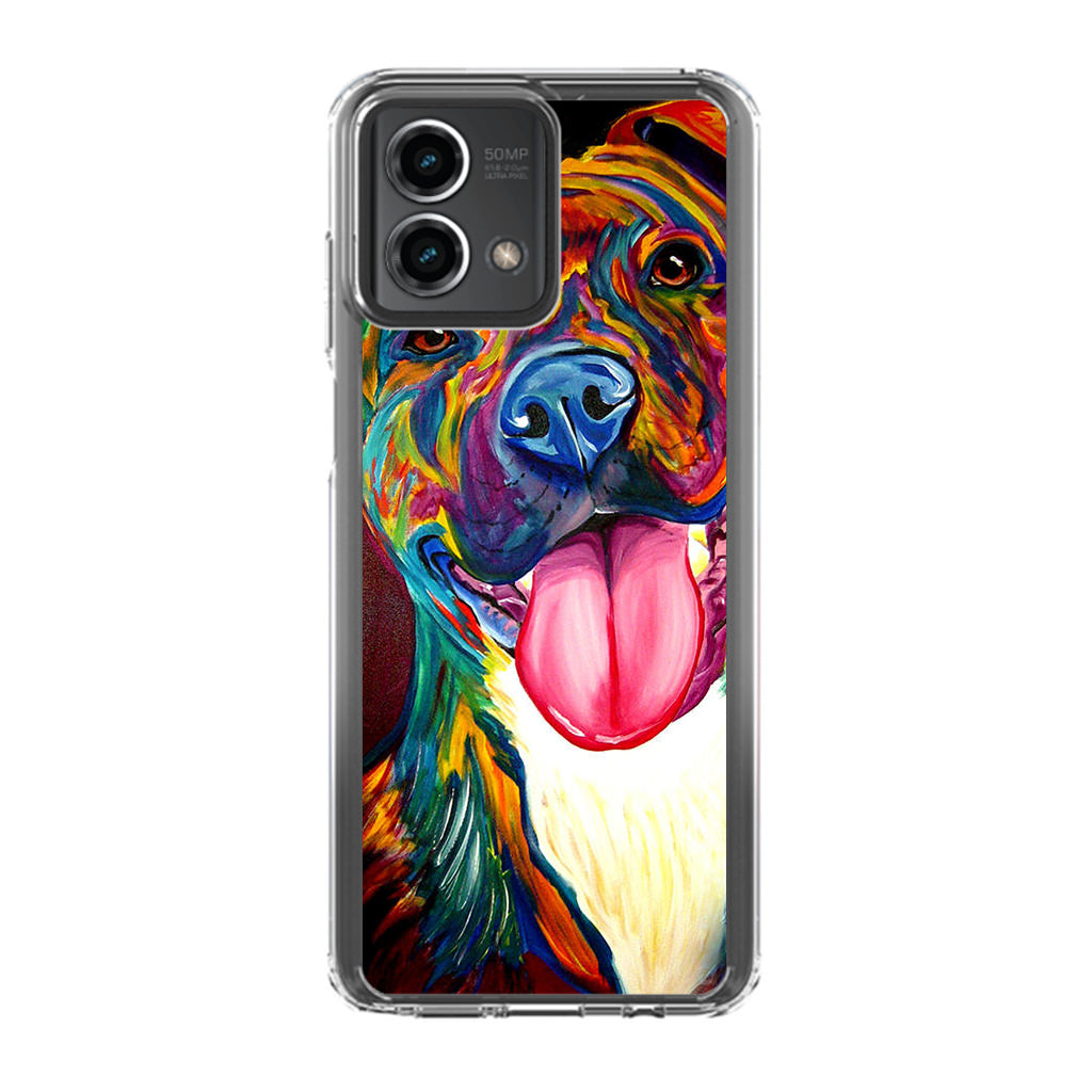 Pitbull Painting Art Motorola Moto G Stylus 5G 2023 Case