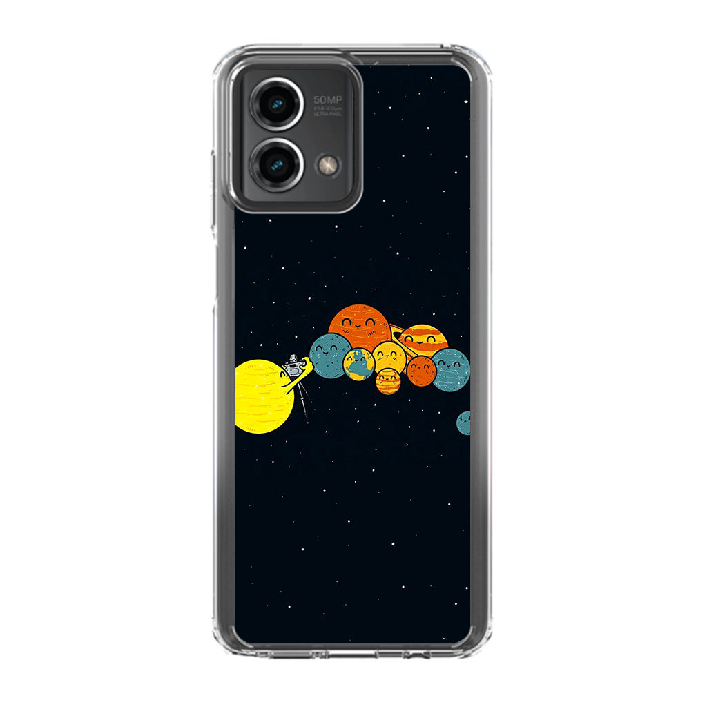 Planet Cute Illustration Motorola Moto G Stylus 5G 2023 Case