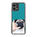 Pug is on the Phone Motorola Moto G Stylus 5G 2023 Case