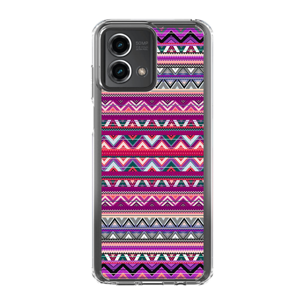 Purple Aztec Art Motorola Moto G Stylus 5G 2023 Case