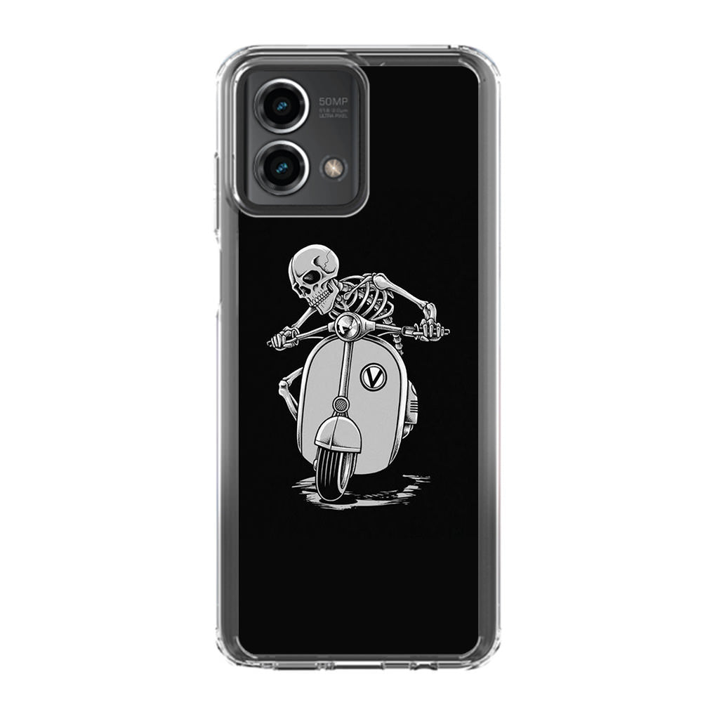 Skeleton Rides Scooter Motorola Moto G Stylus 5G 2023 Case