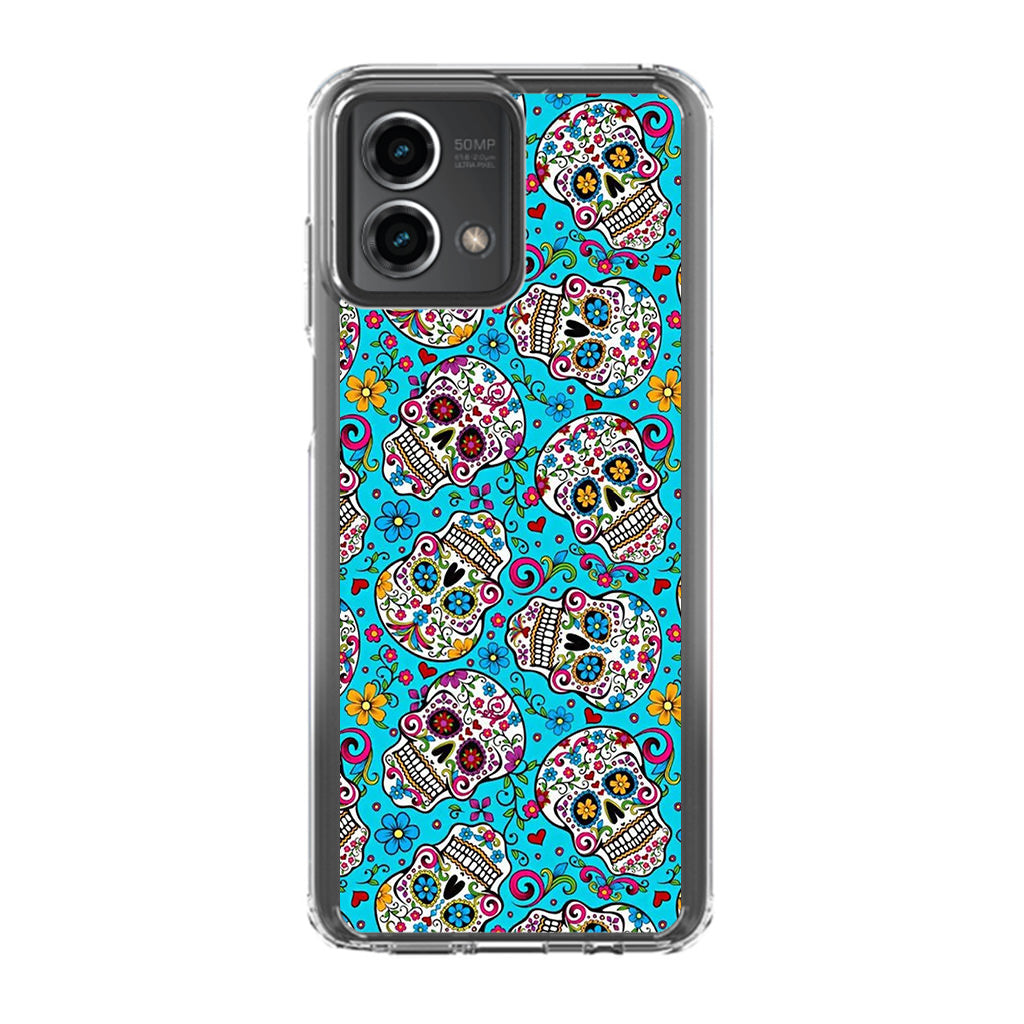 Skull Floral Sugar Motorola Moto G Stylus 5G 2023 Case