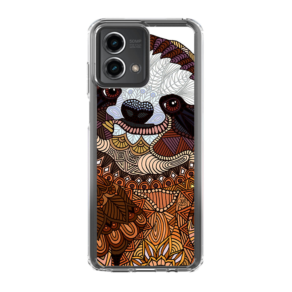 Sloth Ethnic Pattern Motorola Moto G Stylus 5G 2023 Case