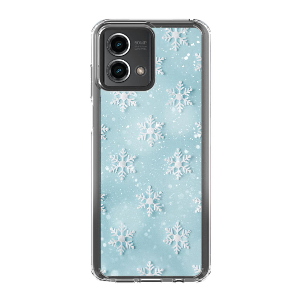 Snowflakes Pattern Motorola Moto G Stylus 5G 2023 Case