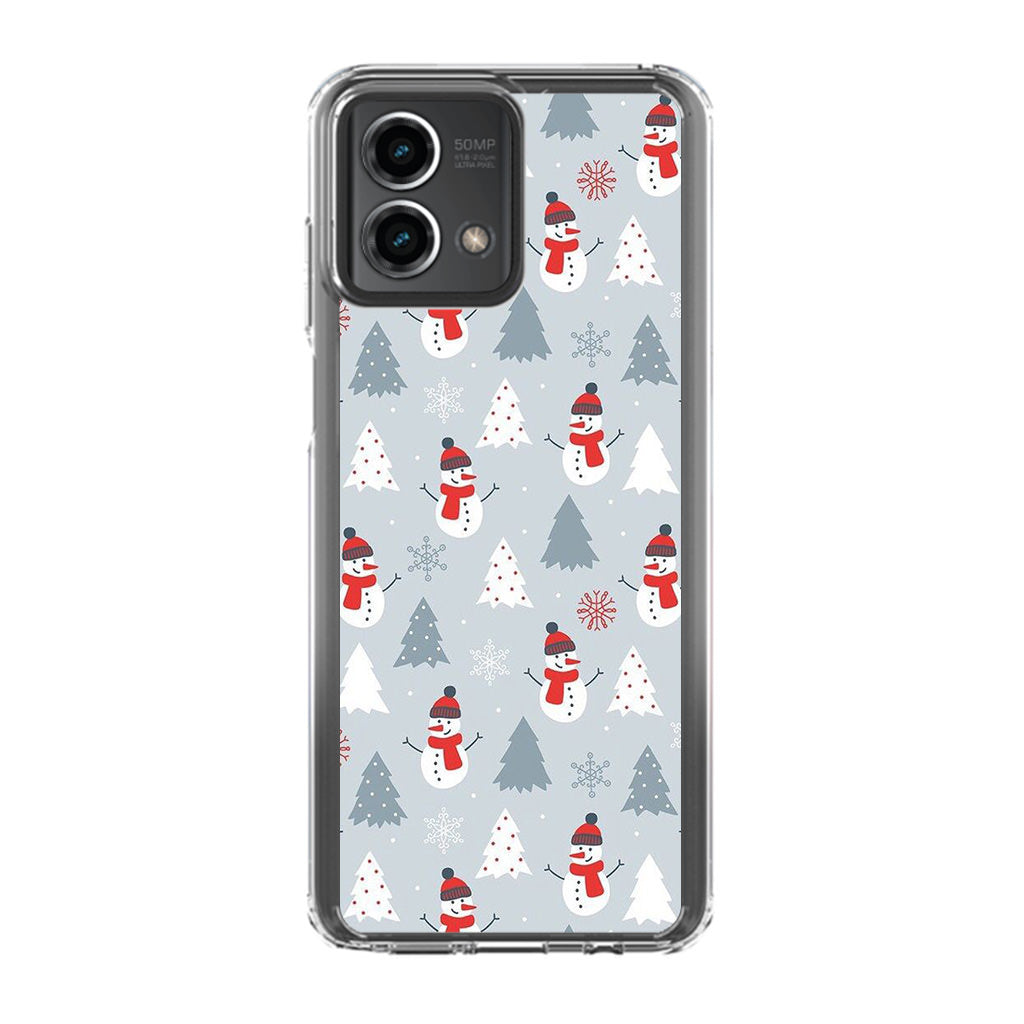 Snowmans Pattern Motorola Moto G Stylus 5G 2023 Case