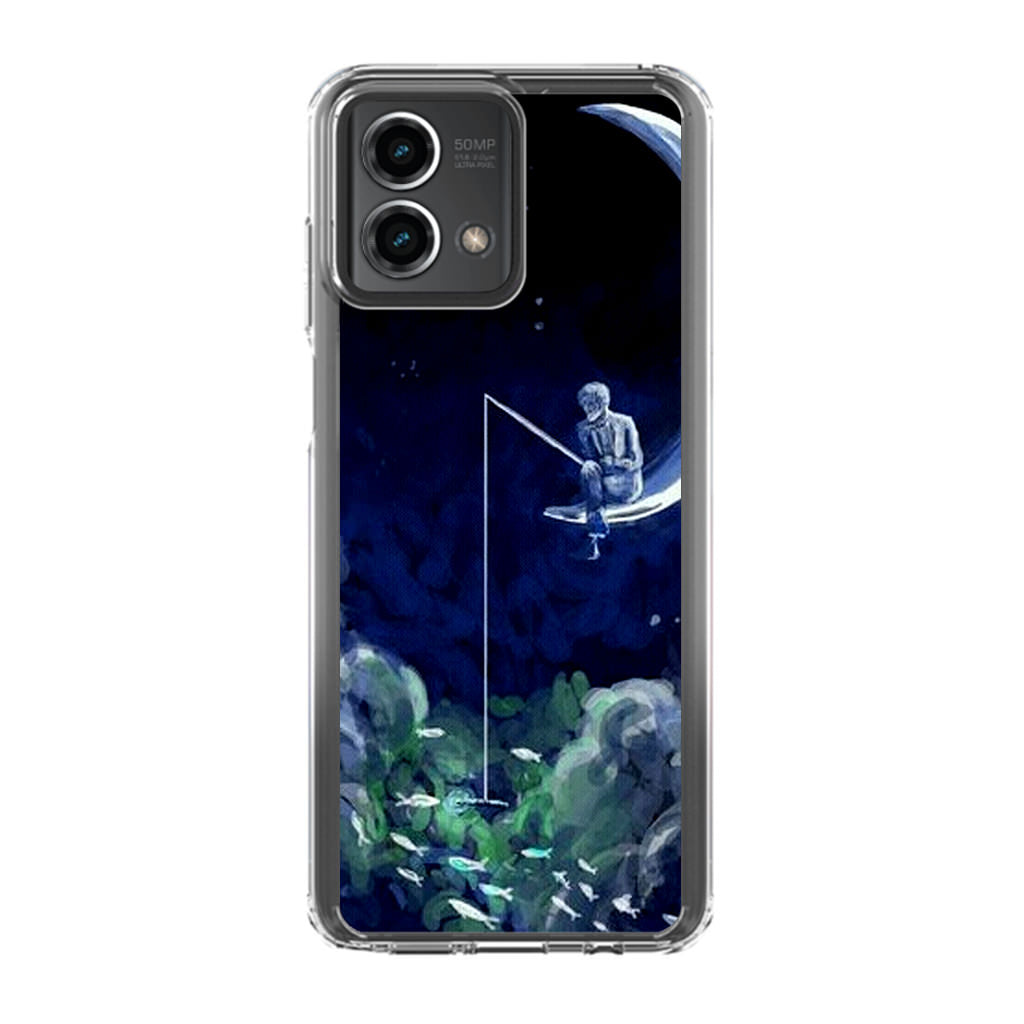 Tardis Walking To The Moon Motorola Moto G Stylus 5G 2023 Case