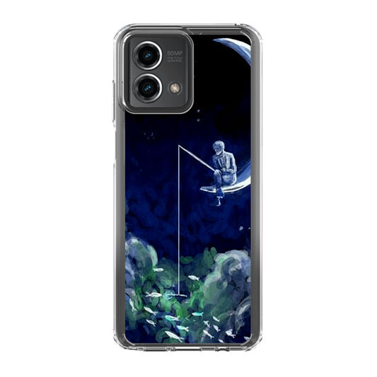 Tardis Walking To The Moon Motorola Moto G Stylus 5G 2023 Case