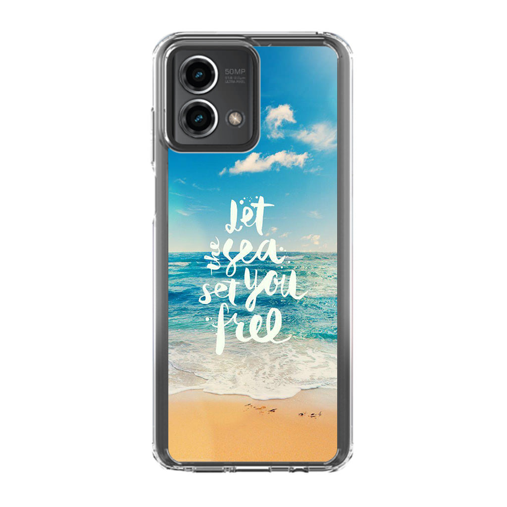 The Sea Set You Free Motorola Moto G Stylus 5G 2023 Case