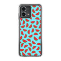 Watermelon Fruit Pattern Blue Motorola Moto G Stylus 5G 2023 Case