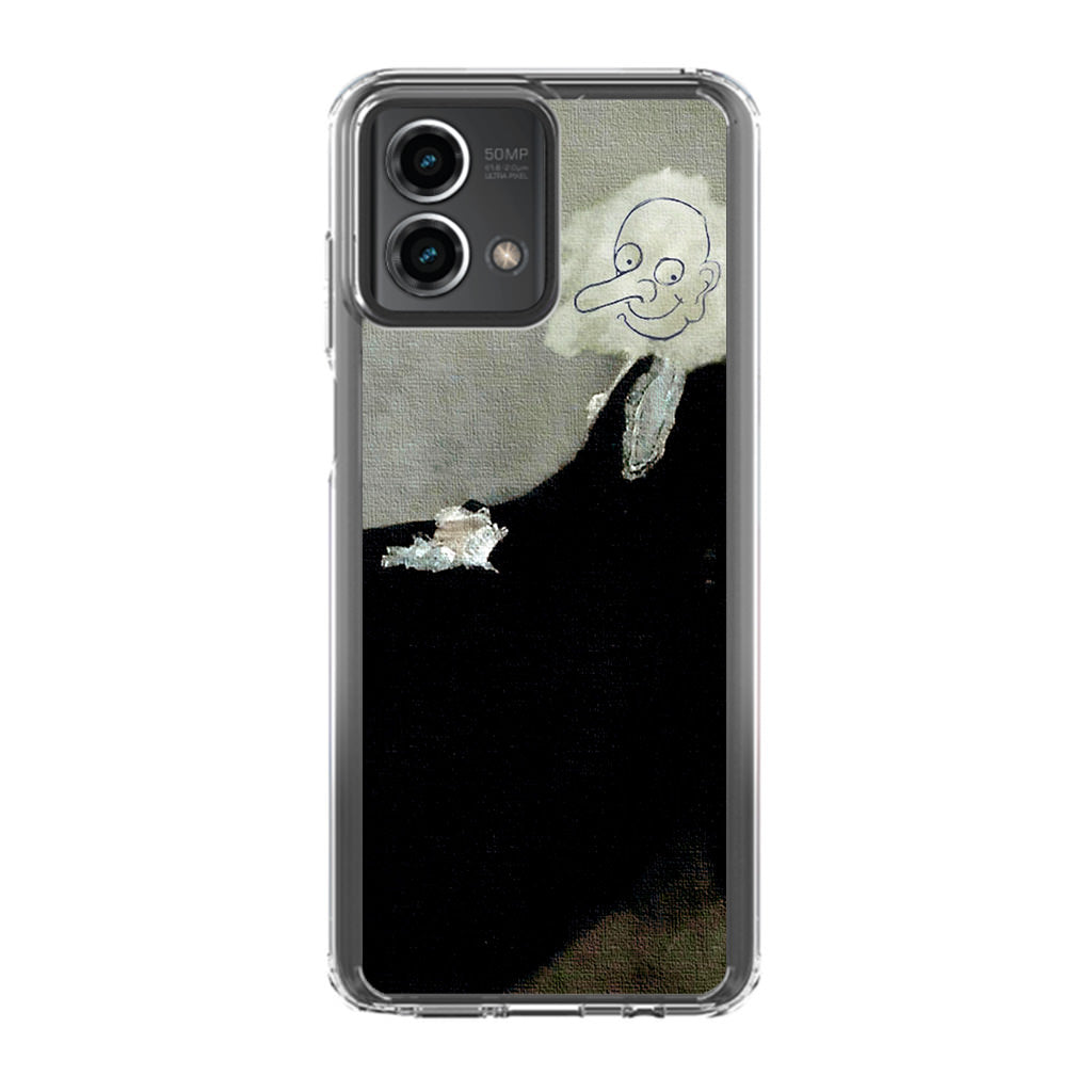 Whistler's Mother by Mr. Bean Motorola Moto G Stylus 5G 2023 Case