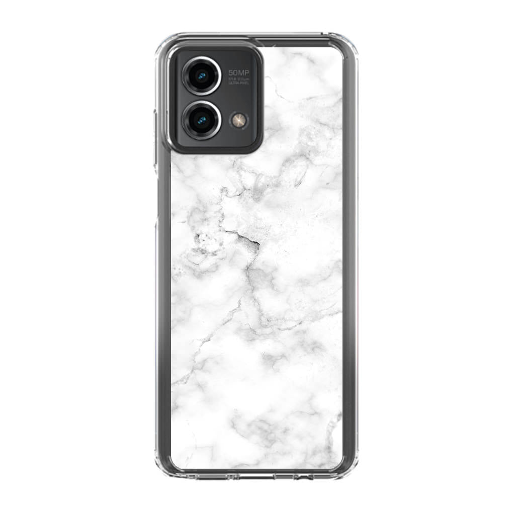 White Marble Motorola Moto G Stylus 5G 2023 Case