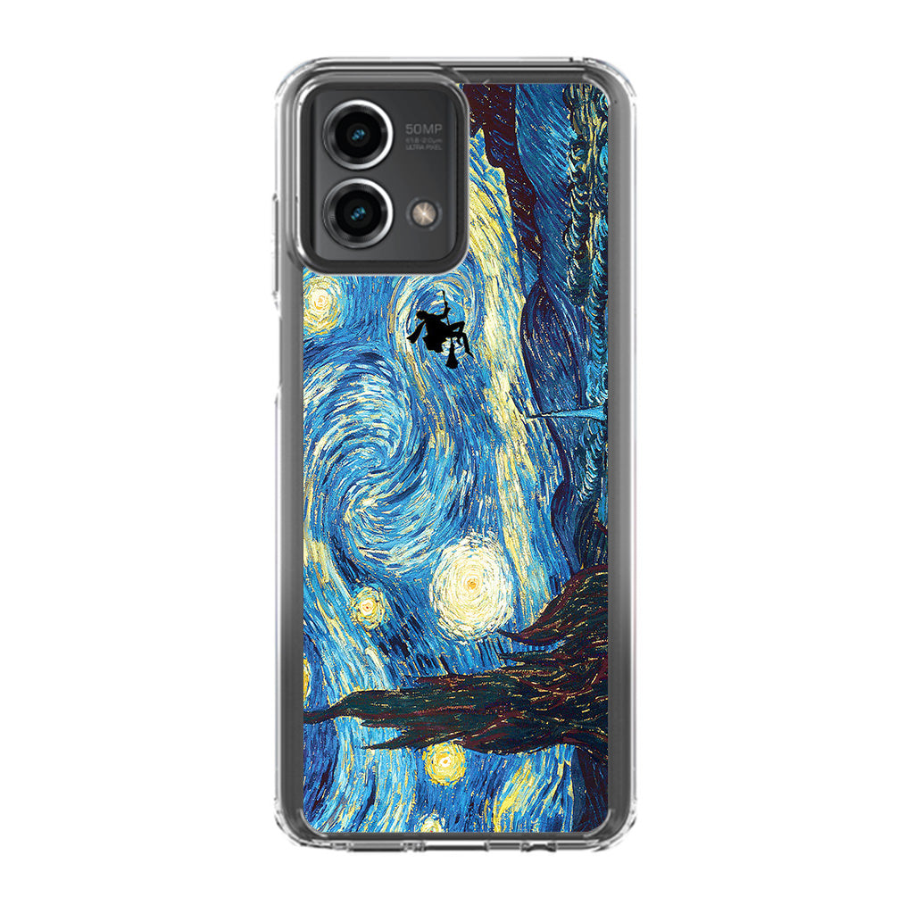 Witch on The Starry Night Sky Motorola Moto G Stylus 5G 2023 Case