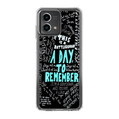 A Day To Remember Quote Motorola Moto G Stylus 5G 2023 Case