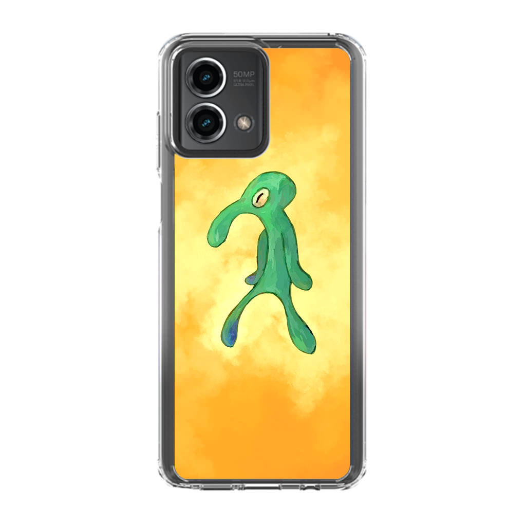 Bold and Brash Squidward Painting Motorola Moto G Stylus 5G 2023 Case