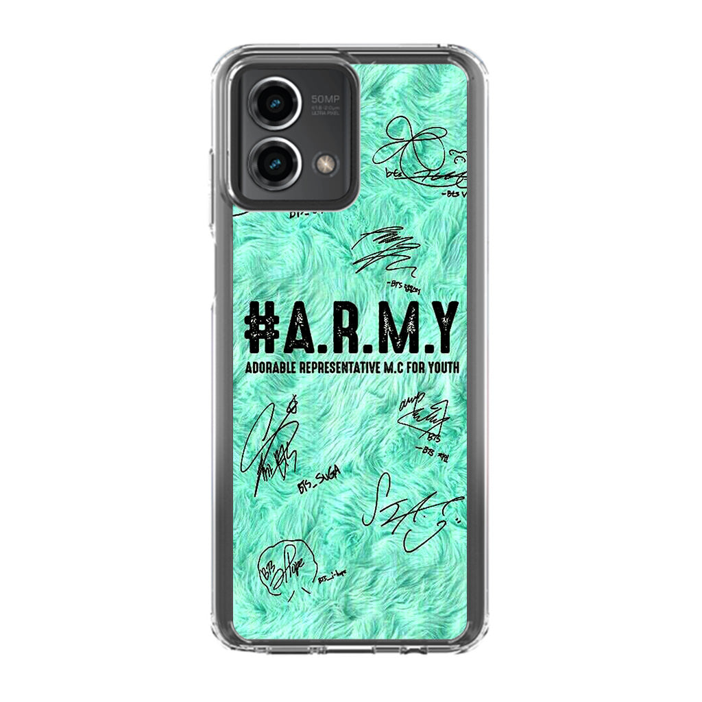 BTS Army Signature Motorola Moto G Stylus 5G 2023 Case