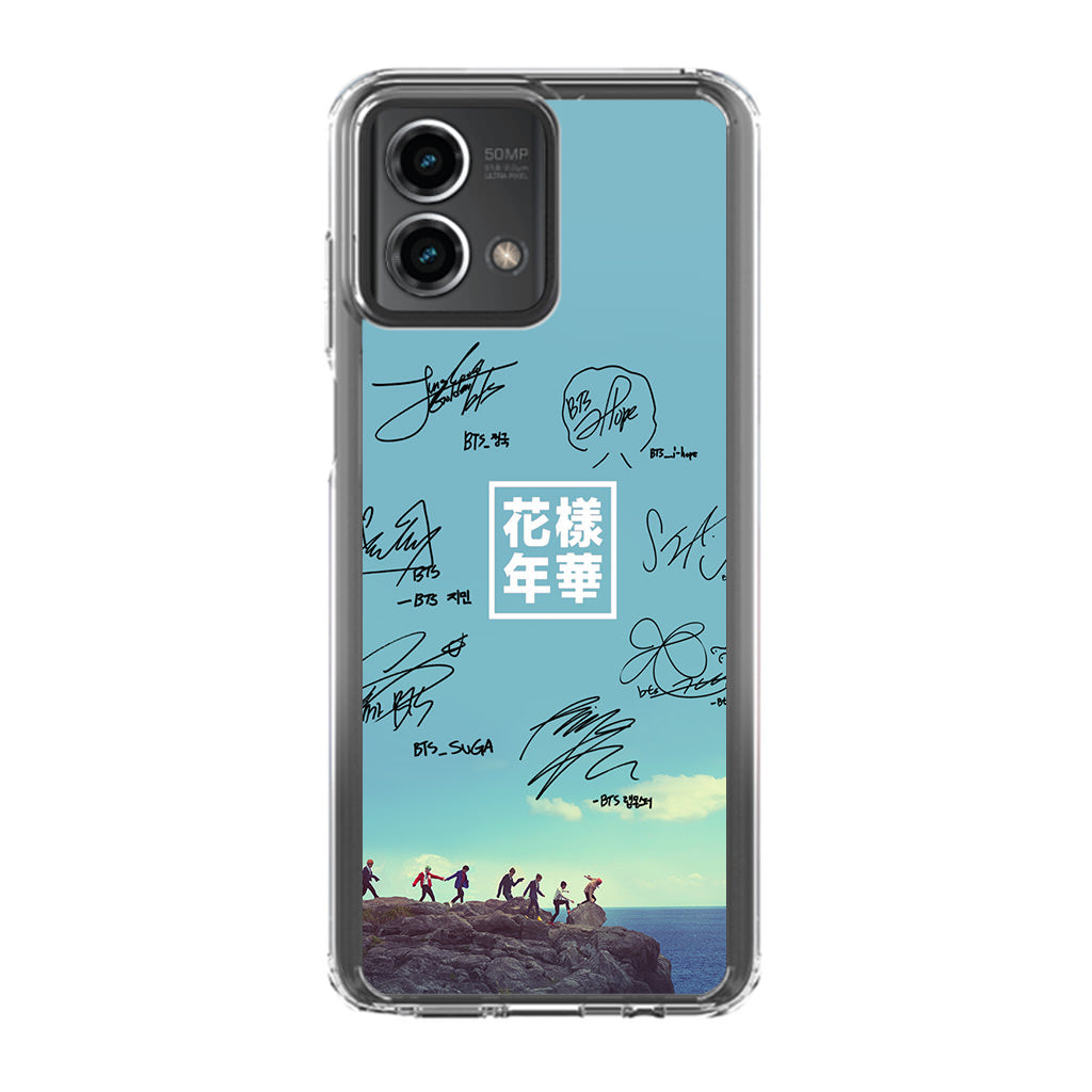 BTS Signature Motorola Moto G Stylus 5G 2023 Case