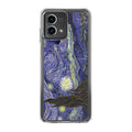 Dr Who Tardis In Van Gogh Starry Night Motorola Moto G Stylus 5G 2023 Case