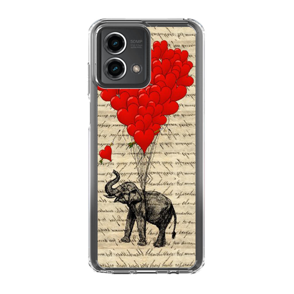 Elephant And Heart Motorola Moto G Stylus 5G 2023 Case