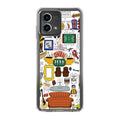 Friends TV Show Central Perk Sticker Motorola Moto G Stylus 5G 2023 Case